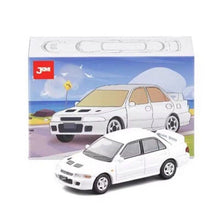 Load image into Gallery viewer, JKM 1:64 White JDM Mitsubishi Lancer Evolution EVO Racing Sport Model Toy Metal Car BN
