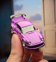 Load image into Gallery viewer, MM 1:64 Purple RWB 930 Racing Sports Model Diecast Metal Car New Collection
