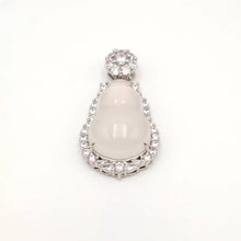 Load image into Gallery viewer, Nature Jade Gourd Pendant Necklace Gift Jewelry charm Blessing Lucky Fortune b
