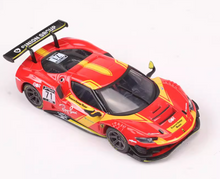 Load image into Gallery viewer, Bburago 1:43 Red 296 GT3 #71 Racing Sports Model Diecast Metal Car Box New
