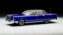 Load image into Gallery viewer, Sunstar 1:64 Blue 1979 Lincoln Continental Town Model Diecast Metal Car New Collection
