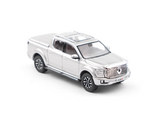 Load image into Gallery viewer, XCARTOYS 1:64 Silver POER Pick Up Truck Off Road Vehicle Model Toy Metal Car

