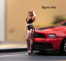 Load image into Gallery viewer, 1:64 Painted Figure Model Miniature Resin Diorama Pretty Girl Beauty Sexy Woman
