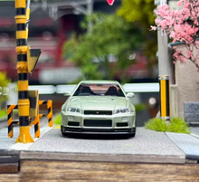 Load image into Gallery viewer, MINIGT 1:64 JDM Green Skyline GTR R34 V-Spec Sport Model Diecast Metal Car New Collection
