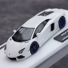 Load image into Gallery viewer, Tardis 1:64 White Aventador LP700-4 Sports Model Diecast Resin Car New Collection

