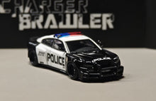 Load image into Gallery viewer, PSC 1:64 Black LSPD Charger Brawler Police Sports Model Diecast Metal Car New Collection
