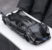 Load image into Gallery viewer, LMF 1:64 Black Carbon Devel 16 Racing Sports Model Diecast Metal Car New Collection
