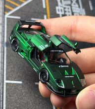 Load image into Gallery viewer, DK 1:64 HEC Green F40 LBWK Racing Sports Model Diecast Metal Car New Collection
