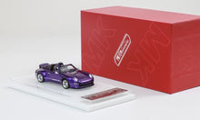 Load image into Gallery viewer, MK 1:64 Purple Gunther Werks 993 Speedster Sports Model Diecast Resin Car New Collection
