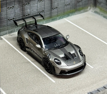 Load image into Gallery viewer, LMLF 1:64 Gray Carbon 911 992 GT3 RS Racing Sport Model Diecast Metal Car New Collection
