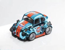 Load image into Gallery viewer, DK 1:64 Plating Blue Beetle Widebody Cute Q Sports Model Diecast Metal Car New Collection
