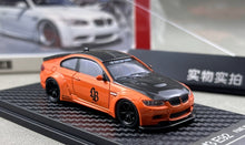 Load image into Gallery viewer, Fine 1:64 Orange Carbon M3 E92 Widebody Sports Model Diecast Metal Car New Collection
