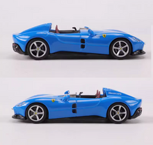 Load image into Gallery viewer, Bburago 1:43 Blue Monza SP2 Racing Sports Model Diecast Metal Car Box New
