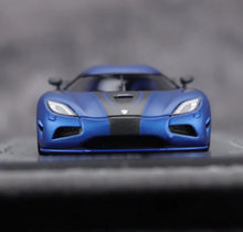 Load image into Gallery viewer, GRYNING 1:64 Matte Blue Agera R Racing Sports Model Diecast Resin Car New Collection

