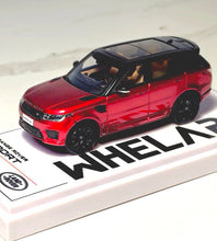 Load image into Gallery viewer, WHELART 1:64 2018 Red Range Rover Sports SUV Model Diecast Metal Car New Collection
