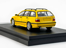 Load image into Gallery viewer, Mortal 1:64 Yellow M3 E36 Touring Wagon Sports Model Diecast Metal Car New Collection

