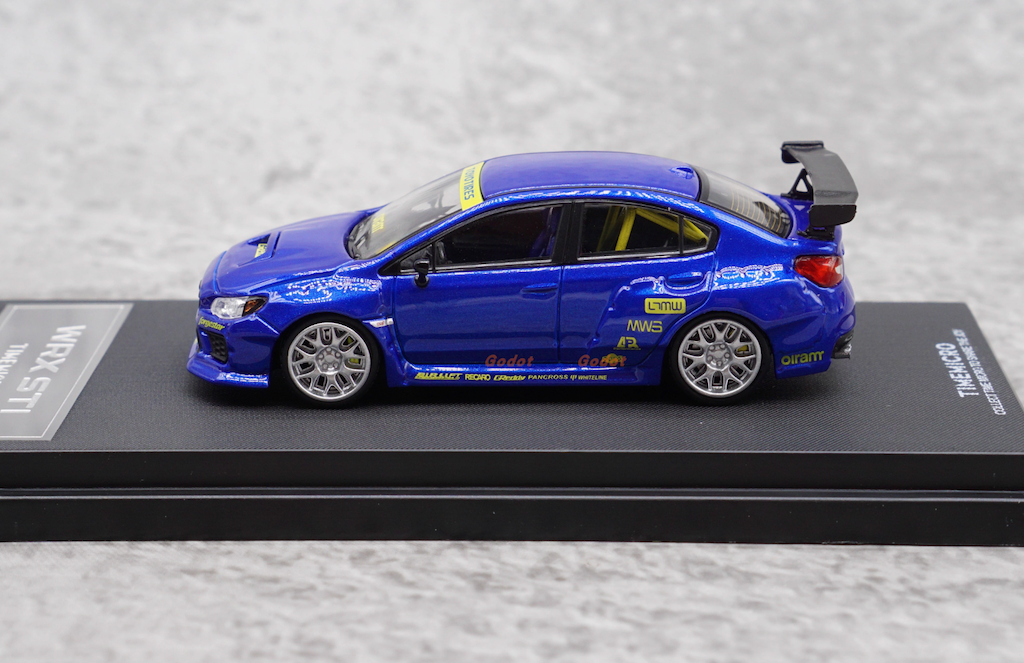 TM 1:64 JDM Subaru Impreza WRX STI 11th Racing Sports Model