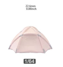 Load image into Gallery viewer, 1:64 Painted Figure Model Miniature Resin Diorama Sand Camping Tent Camp Toy
