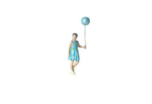 Load image into Gallery viewer, 1:64 Painted Figure Mini Model Miniature Resin Diorama Kite Flying Set Boy Kid
