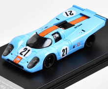 Load image into Gallery viewer, FY 1:64 Blue Gulf 917K #21 Racing Sports Model Diecast Metal Car New Collection
