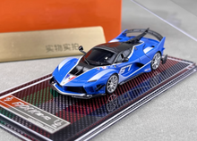 Load image into Gallery viewer, U2 1:64 Blue FXXK EVO #67 Super Racing Sports Model Diecast Resin Car New Collection
