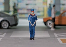 Load image into Gallery viewer, 1:64 Painted Figure Mini Model Miniature Resin Diorama Sand Refueling Worker Toy
