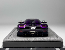 Load image into Gallery viewer, GRYNING 1:64 Purple Agera R Racing Sports Model Diecast Resin Car New Collection
