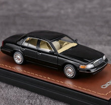Load image into Gallery viewer, GOC 1:64 HEC Black Crown Victoria LX CV Sedan Model Diecast Metal Car New Collection
