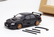 Load image into Gallery viewer, 1:64 Furuya Black Impreza WRX STI VIII 8 Sedan Model Diecast Metal Car New Collection
