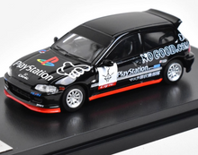Load image into Gallery viewer, SW 1:64 Black JDM Civic SIR Eg6 Hatchback Sports Model Diecast Metal Car New Collection
