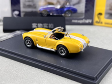 Load image into Gallery viewer, FW 1:64 Yellow Shelby 427 COBRA Convertible Sports Model Diecast Metal Car New Collection
