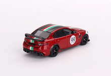 Load image into Gallery viewer, BBR 1:64 Red Romeo Giulia GTAm #99 Spoiler Sports Diecast Model Metal Car New
