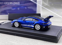 Load image into Gallery viewer, TM 1:64 San Marino Blue 911 992 GT3 RS Sports Model Diecast Metal Car New Collection
