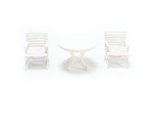 Load image into Gallery viewer, 1:64 Painted Figure Mini Model Miniature Resin Diorama Toy Sofa Table Chair Set
