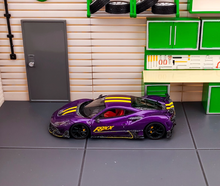 Load image into Gallery viewer, Fuelme 1:64 Purple Mansory F8XX Racing Sports Model Diecast Resin Car New

