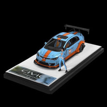 Load image into Gallery viewer, TM 1:64 JDM Civic Type R FD2 Racing Sports Figure Model Diecast Metal Car New
