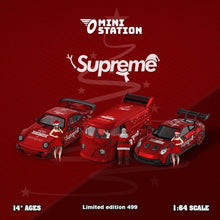Load image into Gallery viewer, MS 1:64 Christmas T1 Van RWB 964 992 GT3 RS Figure Model Diecast Metal Car New Collection
