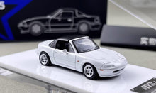 Load image into Gallery viewer, ATS 1:64 White JDM Miata MX-5 Roadster Sports Model Diecast Metal Car New Collection
