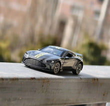 Load image into Gallery viewer, TSC 1:64 Gray Decal VANTAGE V12 Sports Model Diecast Metal Car New Collection
