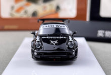 Load image into Gallery viewer, FS 1:64 Black RWB 964 Classic Sports Model Diecast Metal Car New Collection
