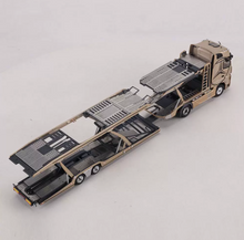 Load image into Gallery viewer, GCD 1:64 Gold Actros Gigaspace 4x2 Trailer Truck Model Diecast Metal Car New Collection
