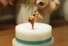 Load image into Gallery viewer, 1:64 Painted Figure Model Miniature Resin Diorama Sumo Wrestling Referee Judger
