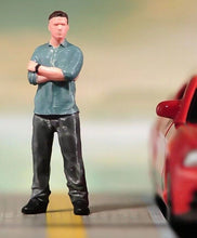 Load image into Gallery viewer, 1:64 Painted Figure Model Miniature Resin Diorama Sand Racer Standing Man Toy New Collection
