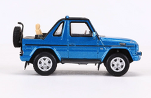 Load image into Gallery viewer, GCD 1:64 Blue G500 Cabrio W463 ORV SUV Sports Model Diecast Metal Car BN
