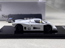 Load image into Gallery viewer, YS 1:64 Silver C9 #63 Racing Sports Model Diecast Metal Car New Collection
