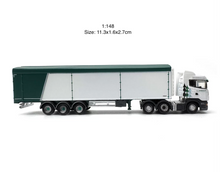 Load image into Gallery viewer, 1:148 White Scania Highline Walking Floor Truck Model Diecast Metal Car New Collection
