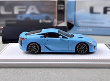 Load image into Gallery viewer, Model1 1:64 Blue LFA Coupe Sports Model Diecast Metal Car New Collection
