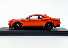 Load image into Gallery viewer, SH 1:64 Metal Orange SRT Hellcat Muscle Sports Model Diecast Metal Car New Collection
