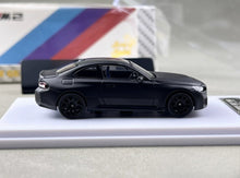Load image into Gallery viewer, Howie 1:64 Matte Black M2 G87 Coupe Widebody Sport Model Diecast Metal Car New Collection
