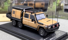 Load image into Gallery viewer, AB 1:64 Yellow Land Cruiser J70 LC79 Pickup Truck 6x6 Model Diecast Metal Car
